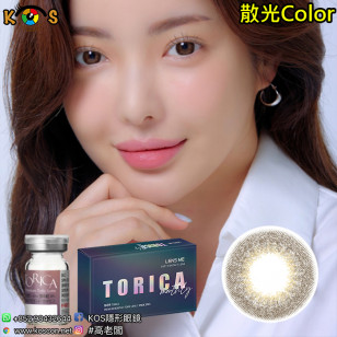 【散光】Lensme Torica Lupine Brown 토리카 루핀 브라운 (난시 교정용) 每月抛棄散光彩妝隱形眼鏡
